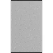 vidaXL Paillasson Gris 90x150 cm