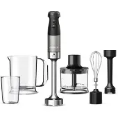 Kenwood Mixeur plongeant Triblade XL Pro 1200 watts vitesse variable puissant pour la cuisine