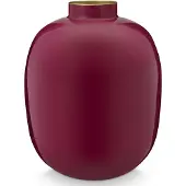 Pip studio Vase Pip Studio Metal Dark Red 32 cm 25