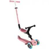 Globber Trottinette enfant Go Up Active Lights Rose Pastel