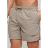 Superdry Sportswear Emb 15´´ Swimming Shorts Beige M Homme
