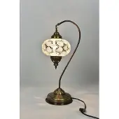 Halay Lampe de nuit turque faite main, lampe féérique orientale transparente
