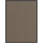 vidaXL Paillasson Marron 80x120 cm