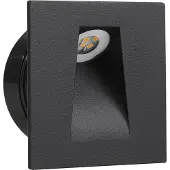 Eglo Mecinos, en creux, rectangulaire, IP20, noir