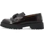 Bianco Chaussure basse 'LEO' bourgogne