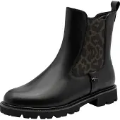 Tamaris Bottines olive / noir