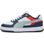 Puma Baskets 'Caven III' bleu marine / opal / rouge orangé / blanc