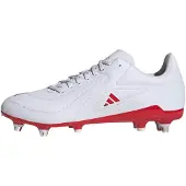 Adidas Chaussure de foot 'RS15 Rugby' rouge / blanc