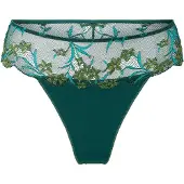 Lingadore String vert foncé / mélange de couleurs