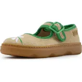 Camper Ballerines 'Kiddo' noisette / vert