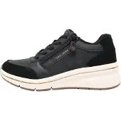 SKECHERS Baskets basses 'BILLION FLEX - LUXE UP' noir