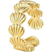 Hey Happiness Bague 'Coastal Shell' or