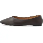 Bianco Ballerines brun foncé