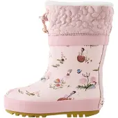 Next Bottes en caoutchouc mélange de couleurs / rose