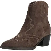 Nero Giardini Bottes de cowboy brun foncé