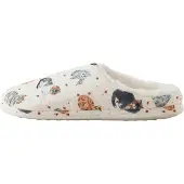 Next Pantoufle crème / gris / anthracite / mandarine