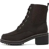 Marco Tozzi Bottines à lacets brun foncé
