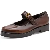 Tamaris Ballerines à lanières marron