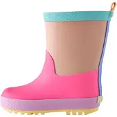 Next Bottes en caoutchouc beige foncé / turquoise / rose