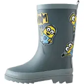 Next Bottes en caoutchouc 'Minions' jaune / gris foncé / noir / blanc