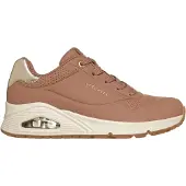 SKECHERS Baskets basses 'Uno Golden Air' noisette