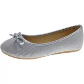 Beppi Ballerines 'Bailarina' argent