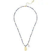 Yokoamii Chaîne ivoire / bleu / jaune d'or
