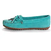 Minnetonka Mocassin 'Moosehide Kilty' turquoise