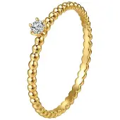 Dear Me Bague 'Endless Love' or / transparent