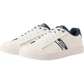 Jack & Jones Baskets basses 'JFWREX' bleu foncé / blanc