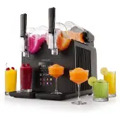 Seeger SuperSlush Twin, 4 litres, machine à granité double, pour une utilisation domestique, avec 7 programmes intelligents, nettoyage automatique et technologie InstantFreeze de 15 minutes