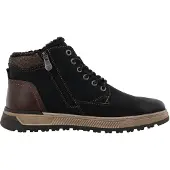 Tom Tailor Bottines à lacets chocolat / noir