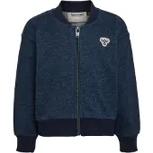 Hummel Veste de survêtement bleu chiné