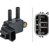 Hella Capteur de pression des gaz d'échappement 6PP009 409-601
