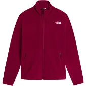 The North Face Veste en polaire fonctionnelle 'GLACIER' bourgogne / blanc