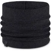 Buff Knitted Neck Warmer Noir