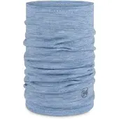 Buff Merino Lightweight Neck Warmer Bleu