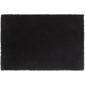 vidaXL Tapis de porte noir 40x60 cm fibre de coco touffeté