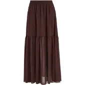 We fashion Jupe brun foncé