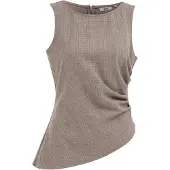 We fashion Chemisier brun foncé / marron chiné