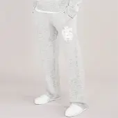 Avant Garde Joggers Molleton Brossé Homme AG Gris Clair Chiné