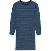 Schiesser Pyjama court 'Comfort Essentials' bleu foncé