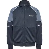 Hummel Veste de survêtement gris / graphite / blanc