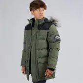 Bench Parka Rembourrée Propp Garçon Khaki