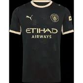 Puma T-Shirt fonctionnel 'MCFC' jaune / noir