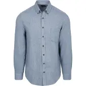 Casamoda Chemise Faux Uni Bleue