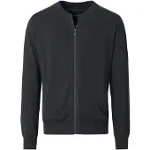 Casamoda Regular Fit Cardigan anthracite, Unicolore