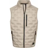 Casamoda Bodywarmer Hybrid Puffer Kit Beige Gris taille L