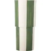 Bloomingville - Vase Floki - Vert - Grès (1x, 8 l)