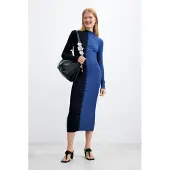 Desigual Robe bleu nuit / bleu foncé